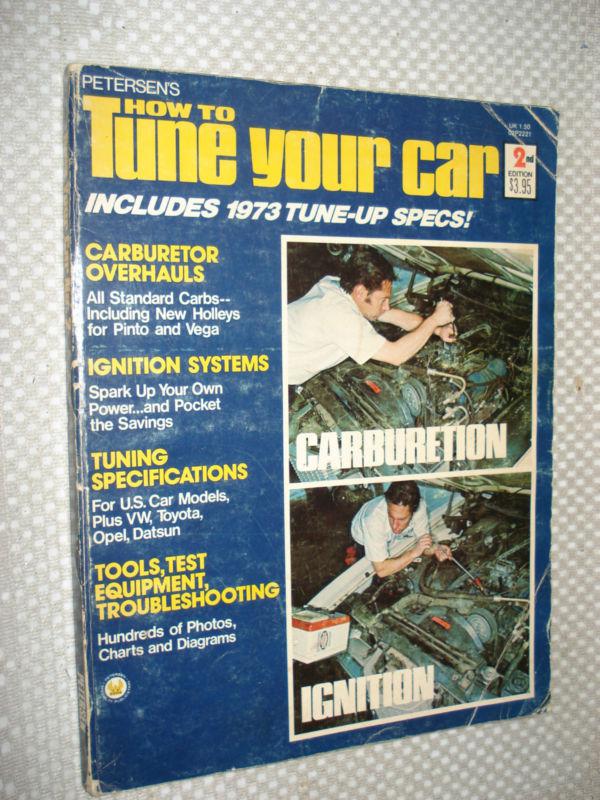  1973 & prior tune up shop manual service book ford chevy dodge pontiac +more