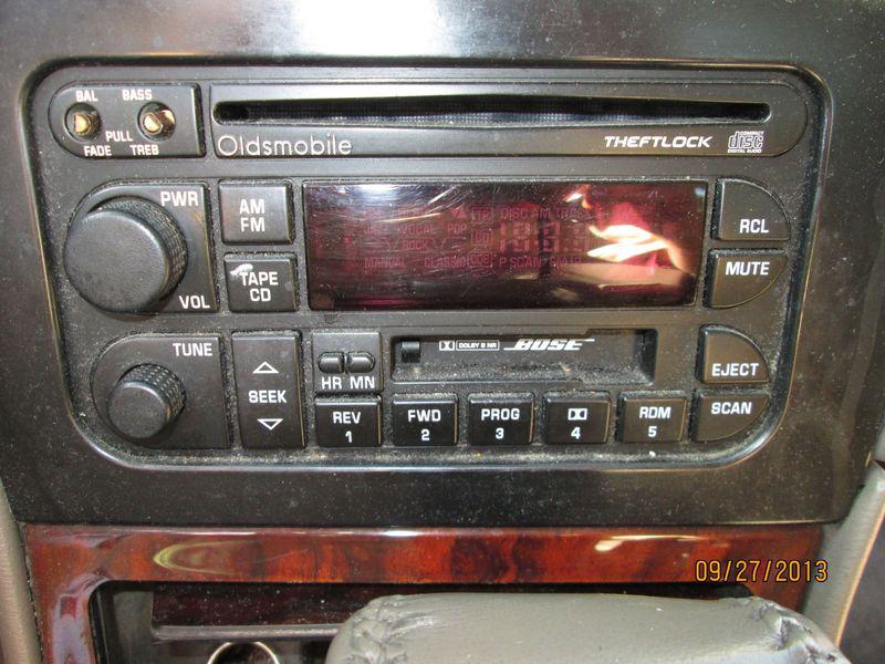 97 98 99 oldsmobile aurora bose radio option u1f