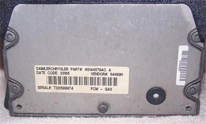 2005 chrysler town & country bcm body control module 5144579ab free shipping