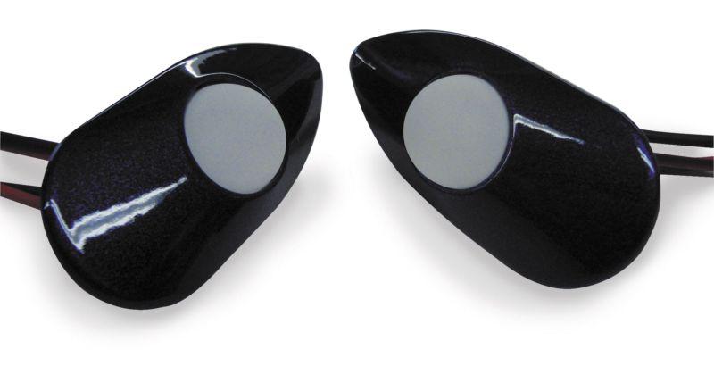 Greggs customs mirror cover signals - gloss black  gcscm051-g blk
