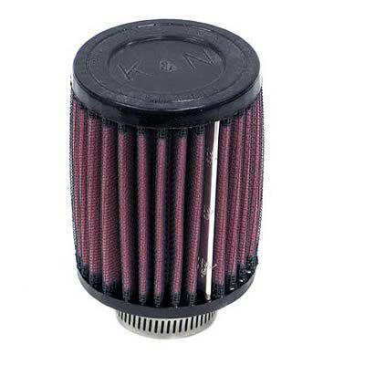 (2) k&n air filter element round straight cotton gauze red 1.25" inlet ru-0070
