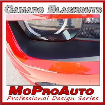 Camaro blackout 2012 decals stripe graphic front bumper premium oem 3m 813