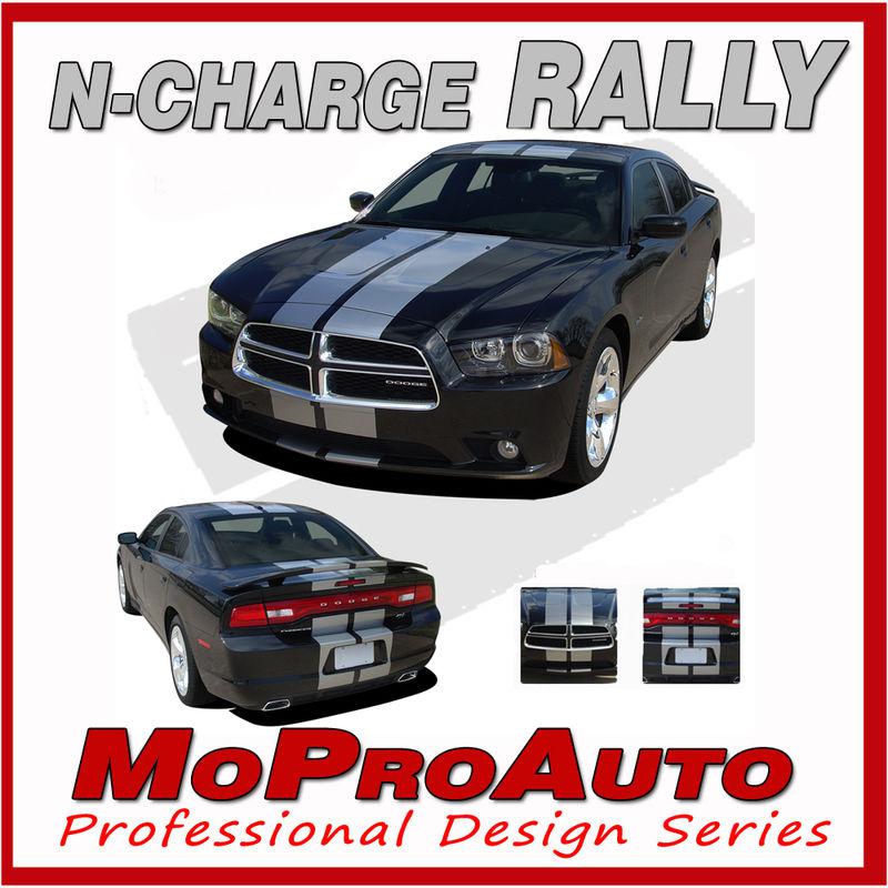 2014 dodge charger rally / racing stripes rt pro grade decals graphics vinyl v37