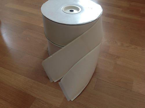 3 ft x 4"  wide white velcro tape-super strong industrial adhesive-hook / loop
