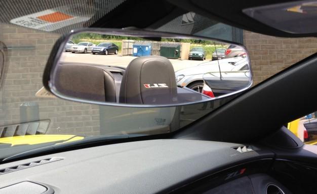 2013 2014 chevy camaro ss/zl1 factory frameless onstar rear view mirror oem