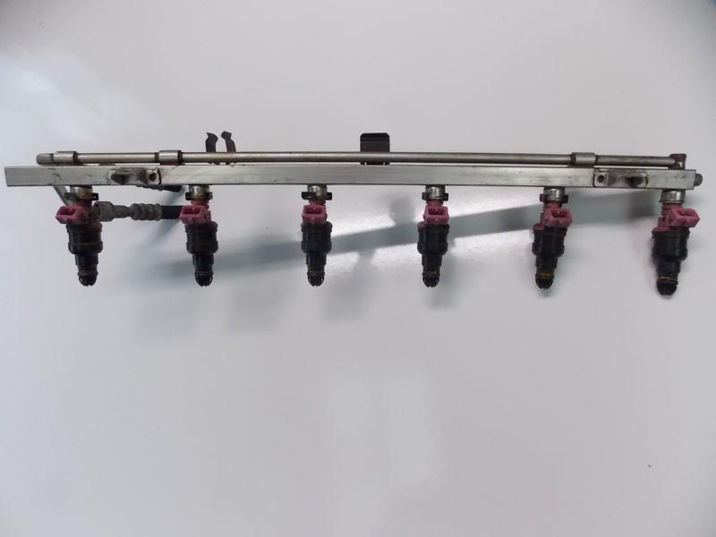 Bmw e36 e39 fuel rail with injectors m52 s52 oem 96-99 328 528 m3 z3 