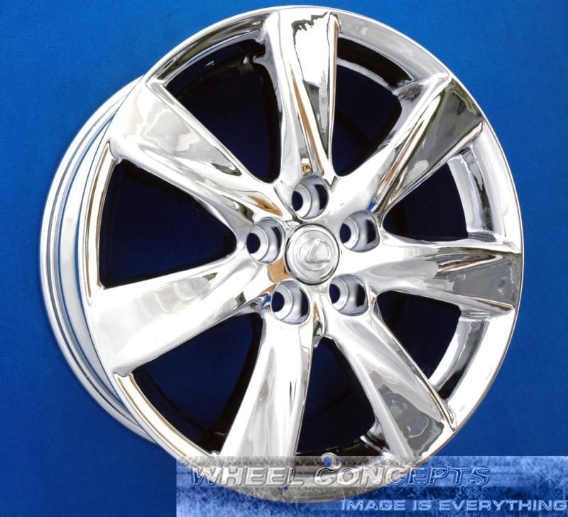 Lexus ls600h 19" chrome wheels ls600 ls460 ls 600 600h