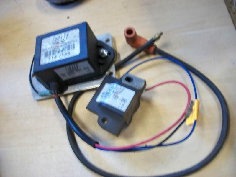 Johnson evinrude 60hp (60/65) cdi electronic ignition box part # 113-7123