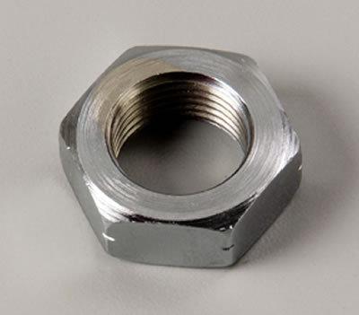Qa1 precision products jam nut steel chrome plated 3/4"-16 left hand thread