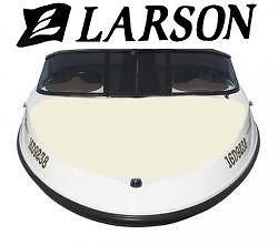 Larson boats sei 186 s&f 1996-1998 bow cover oyster factory oem
