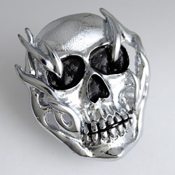 Flaming skull honda vtx 1300  gas cap cover american cycle accessories