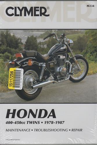 1978-87 motorcycle clymer honda 400-450cc twins service