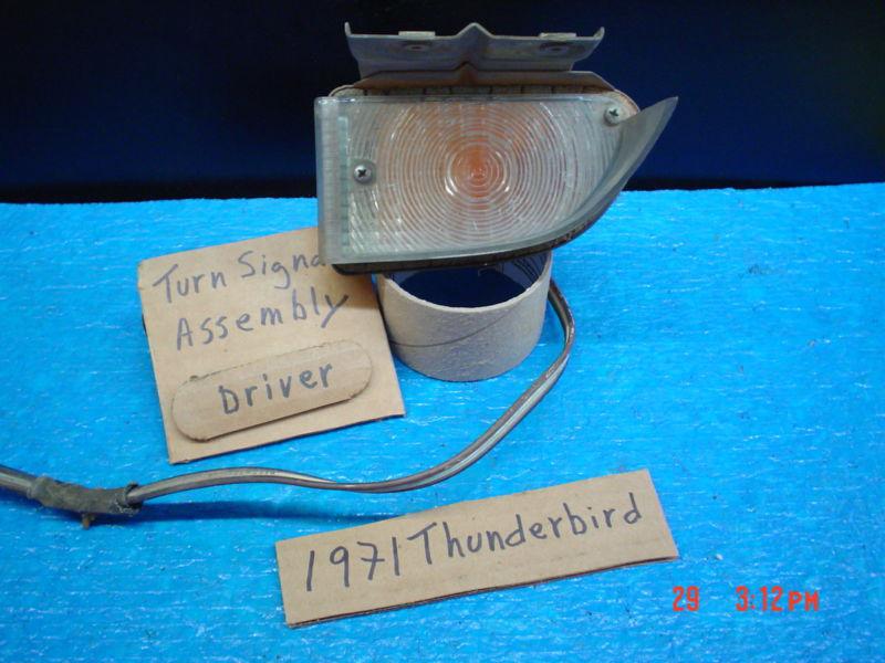 1971 ford thunderbird t-bird driver turn signal assembly left