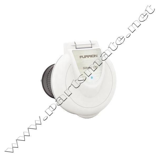 Furrion f52inrps 50a power inlet / 50a 250v round inlet