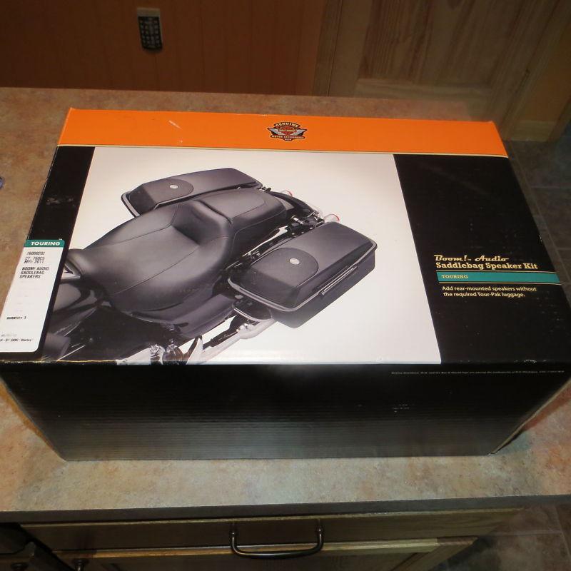 Harley davidson boom audio saddlebag speaker kit