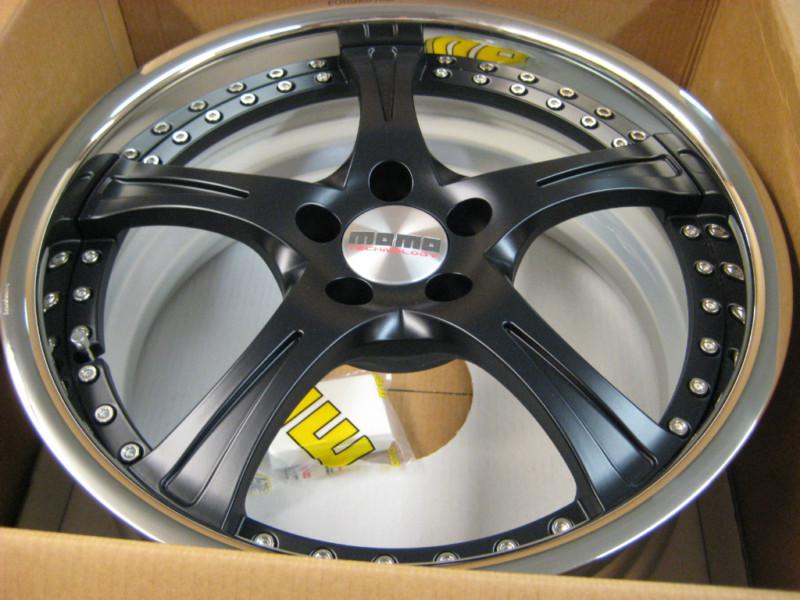 New momo 19x8.5 19x9.5 two piece forged wheels bmw 740i 750lix fo1 m5 540i 550i