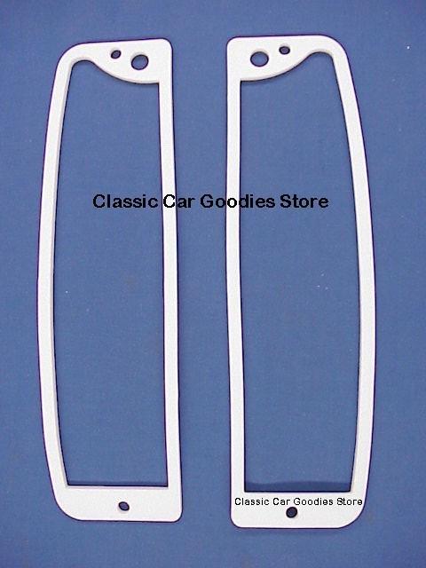 1967-1972 ford truck tail light lens gaskets (2) 1968 1969 1970 1971