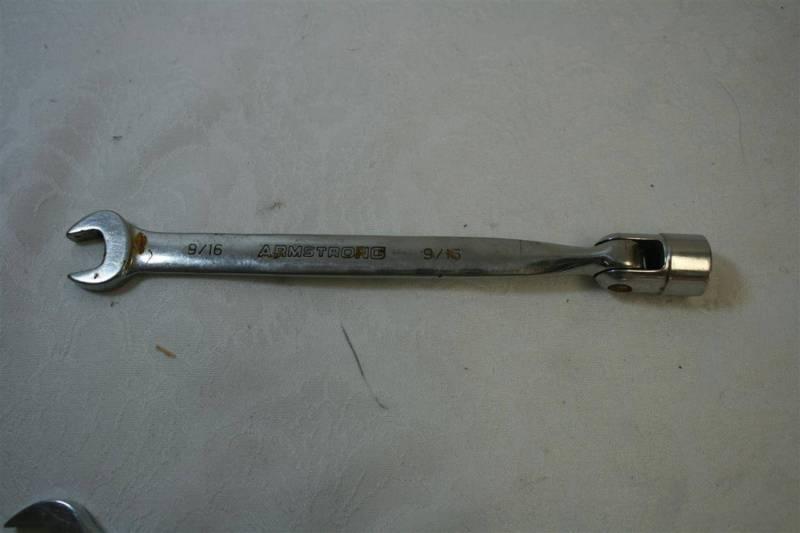 Sae  armstrong 12 point flexible combination wrench- 9/16"