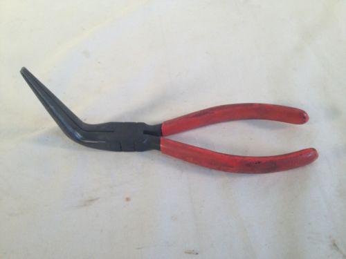 Snap on right angle needle nose pliers 497cp 6 inch