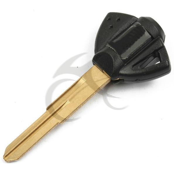 Blank key uncut blade for suzuki sfv650 sfv400 black s