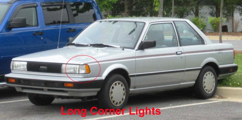 Clear Corner Light Turn Signal LEFT Side Fits Nissan Sunny Sentra B12