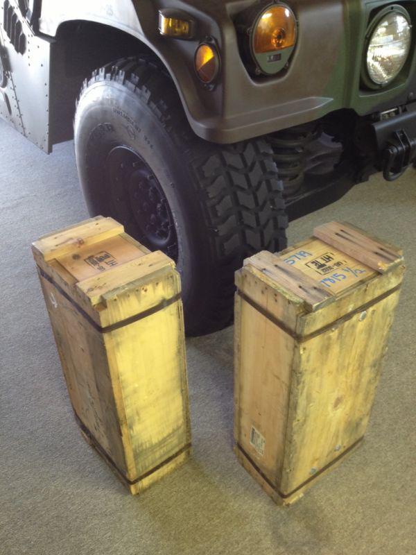 2 x new in crate hmmwv (hummer) complete cylinder head assemblies