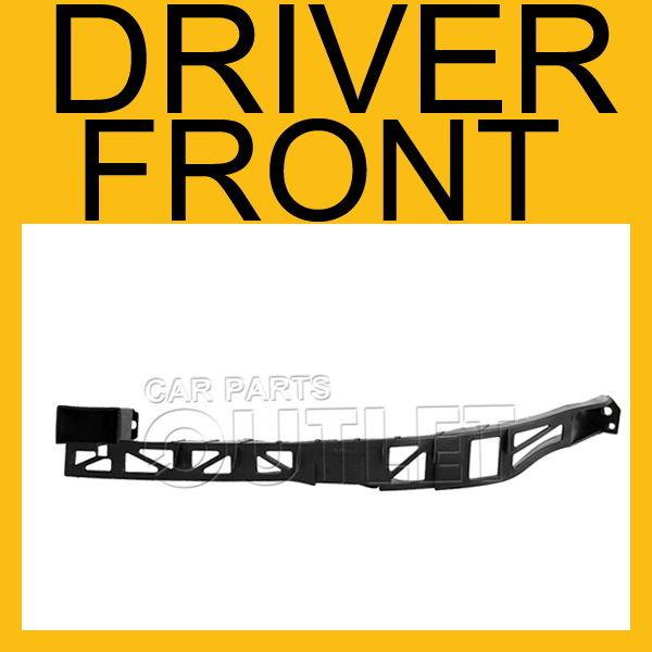 04-09 mazda3 front bumper bracket plastic mount brace 3i-sport 3s-touring 4dr lh