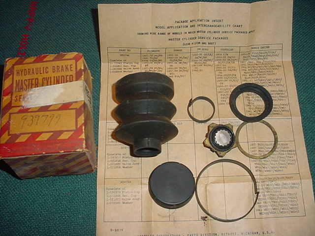 1935-1941 dodge truck master cylinder service package
