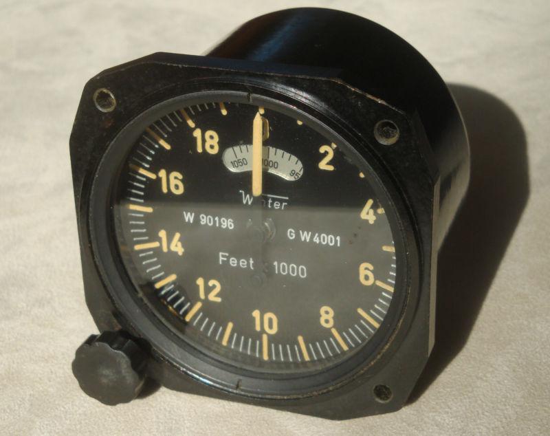Altimeter made by winter