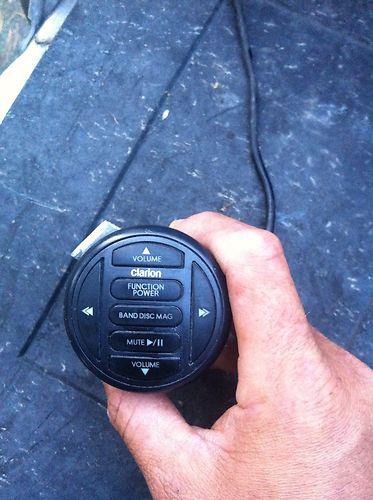 Clarion marine stereo remote