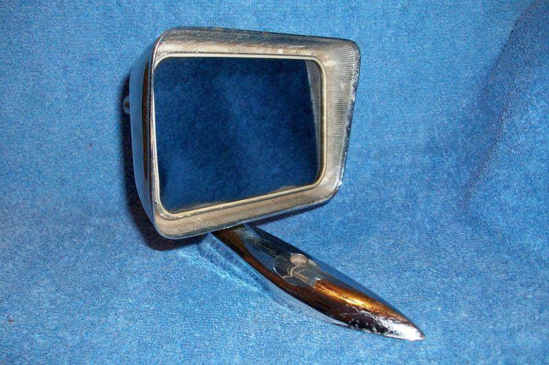 Vintage 1950s ford side rear view car mirror #4086 rectangle
