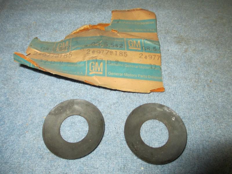 1965-1970 pontiac p8 series washers (2) nos 5.542 part # 9778185 rear-end gears
