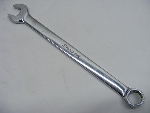 Snap on tools 5/8" combination open box end wrench 12 point oex20a 9.25" long