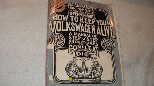 How to keep your volkswagen alive for bug, ghia, bus fast/squareback 411 412 thg