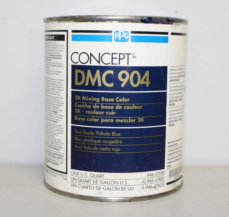 Ppg concept dmc 904 red shade phthalo blue 2k mixing base toner paint toner qt