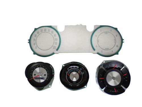64-65 chevelle and el camino gauges, tachometer, speedometer and lens set