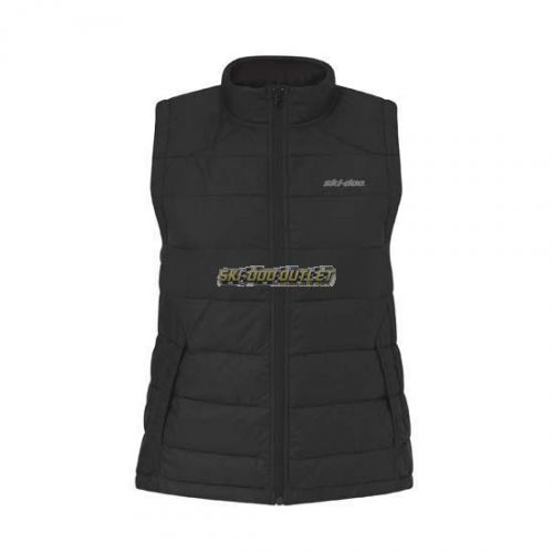 Ski-doo ladies  down vest  -  black