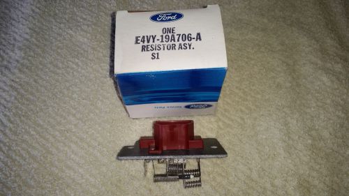 Nos ford e4vy-19a706-a blower motor resistor 84-90 crown vic town car marquis