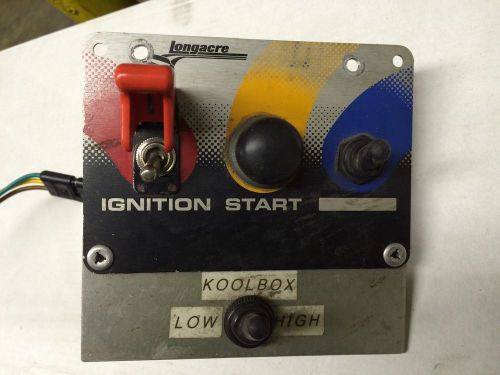 Longacre ignition switch panel aircraft cover &amp; accessory quickcar joes allstar