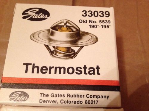 4x engine coolant thermostat-oe type thermostat gates 33039 old # 5539 lot of 4