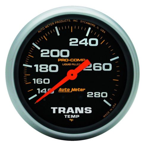 Auto meter 5451 pro-comp; liquid-filled mechanical transmission temp gauge