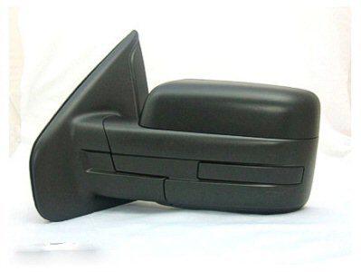 09-10 fd f150 power mirror textured black without heat-signal-puddle lamp left