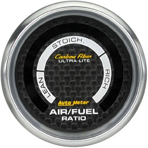 Auto meter carbon fiber ultra-lite digital gauge air/fuel ratio 2 1/16&#034; dia 4775