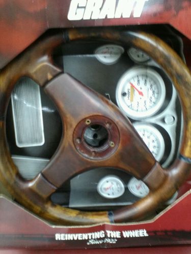 Custom wood steering wheel