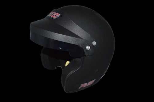 New rjs racing helmet large matte black sa2015 open face off road sa 2015