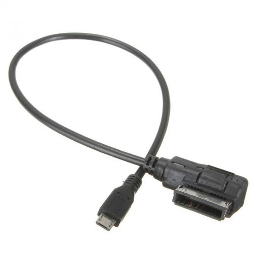 New best seller ami mmi audio aux micro usb adapter cable interface for audi abt