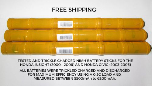 Single honda hybrid battery stick for insight and civic - tested and working