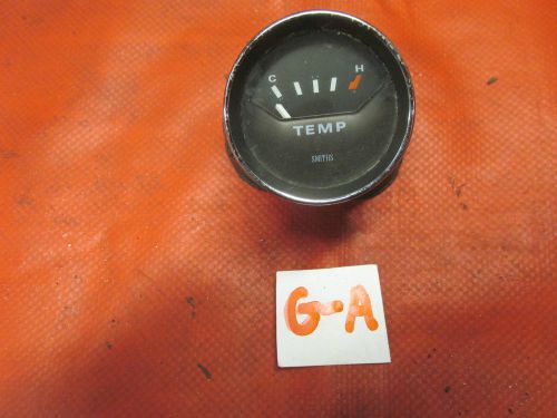 Triumph tr6, original smith&#039;s late cf water temperature gauge, gc!!