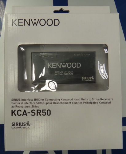 Kenwood kca-sr50 sirius interface box