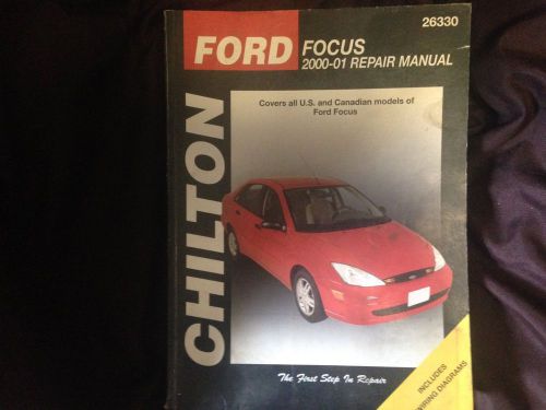 Chilton ford focus 2000-01 repair manual